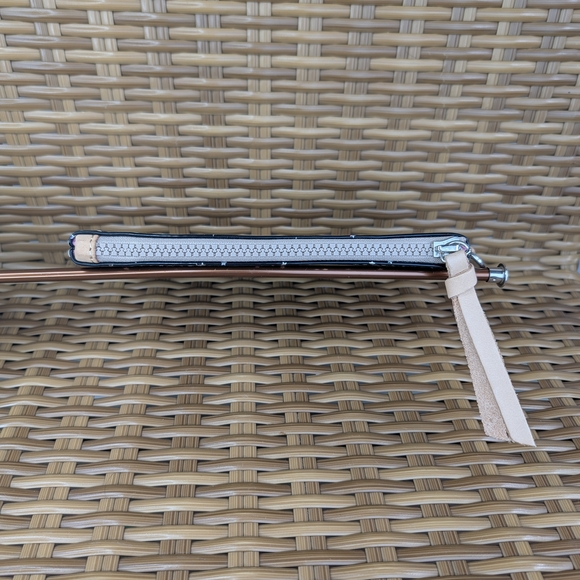 Consuela Nyla Combi Black Twilight Toned Glitter Wristlet Card Holder Star Print - Picture 10 of 16